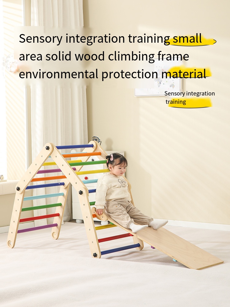 Jungle Gym Kids Outdoor Triang - Kids Outdoor Wooden Climbing Frame reseña y precio
