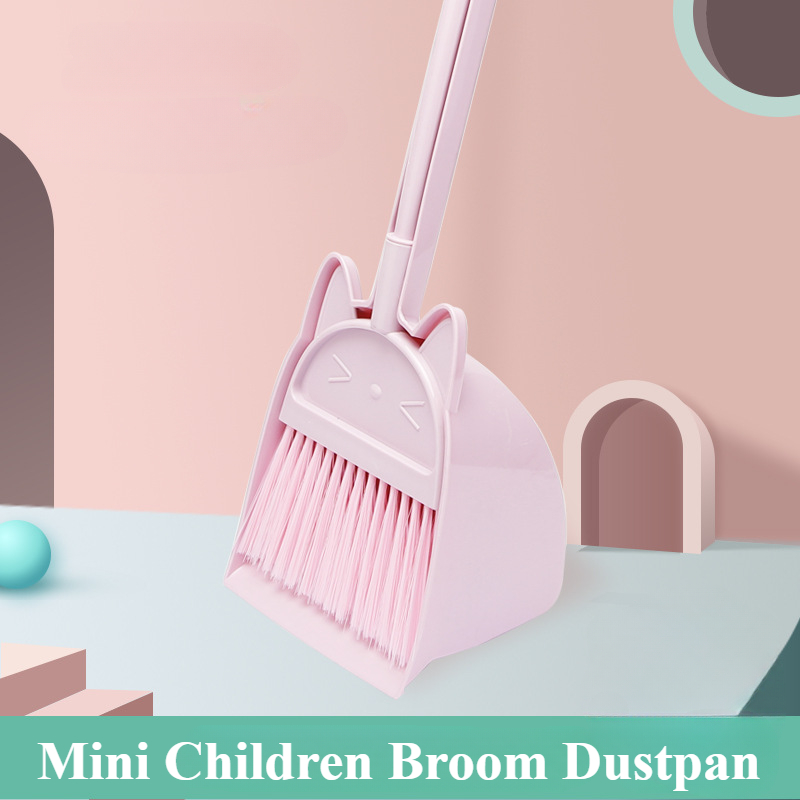 Mini Children Broom and Dustpa - Kids Outdoor Broom reseña y precio