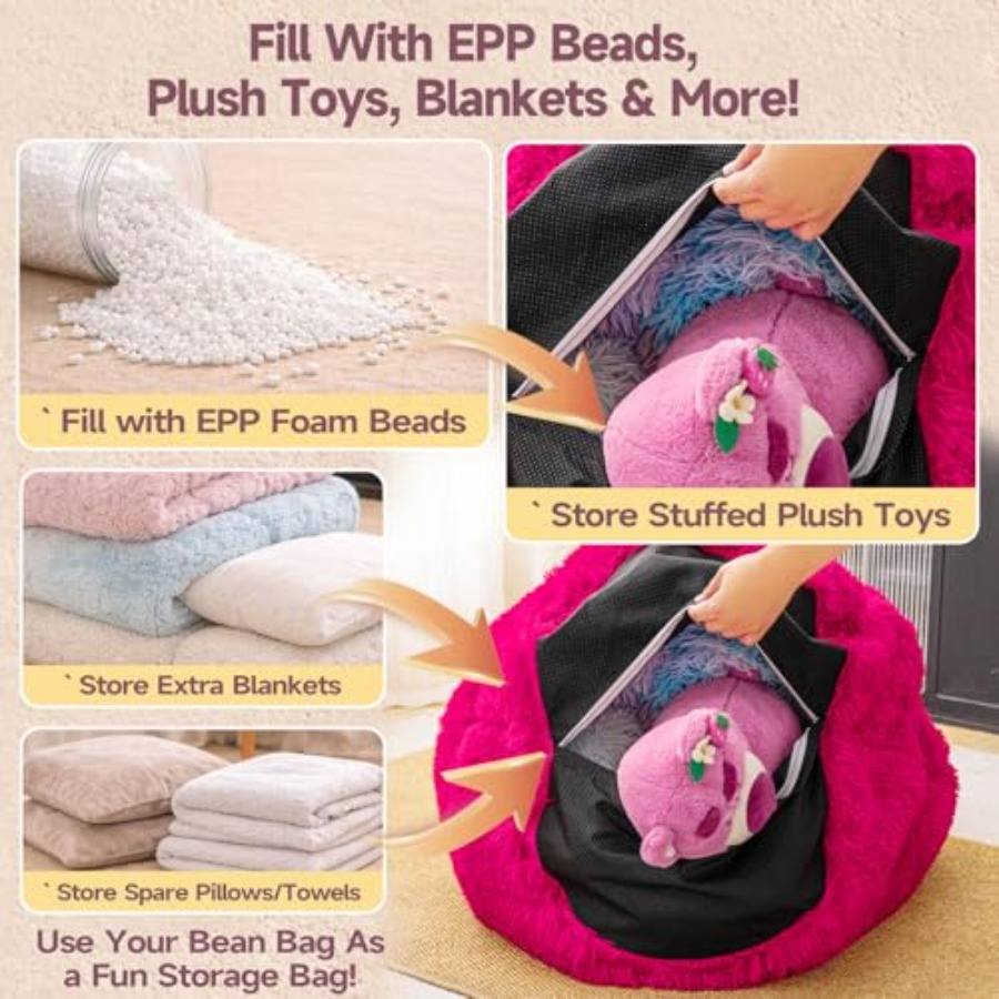 fluffy bean bag chair covers N - Kids Outdoor Bean Bag Chair reseña y precio
