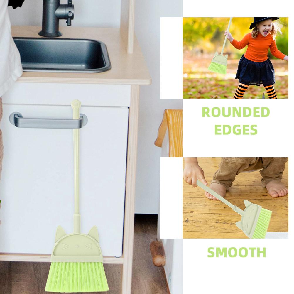 2Pcs Toddler Broom Set Kids Sm - Kids Outdoor Broom reseña y precio