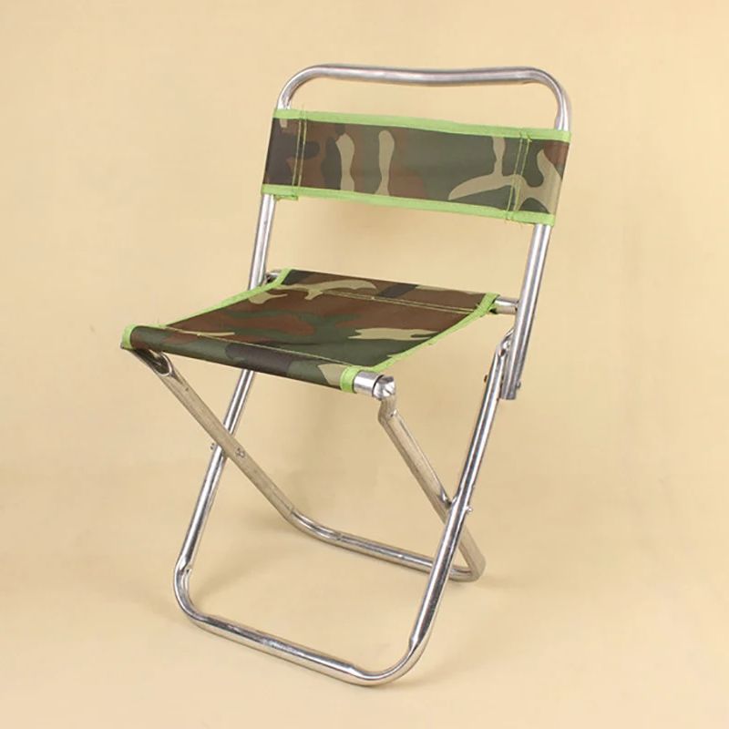 Camouflage Folding Stool with  - Kids Outdoor Lawn Chair reseña y precio