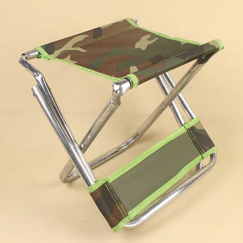 Camouflage Folding Stool with  - Kids Outdoor Lawn Chair reseña y precio