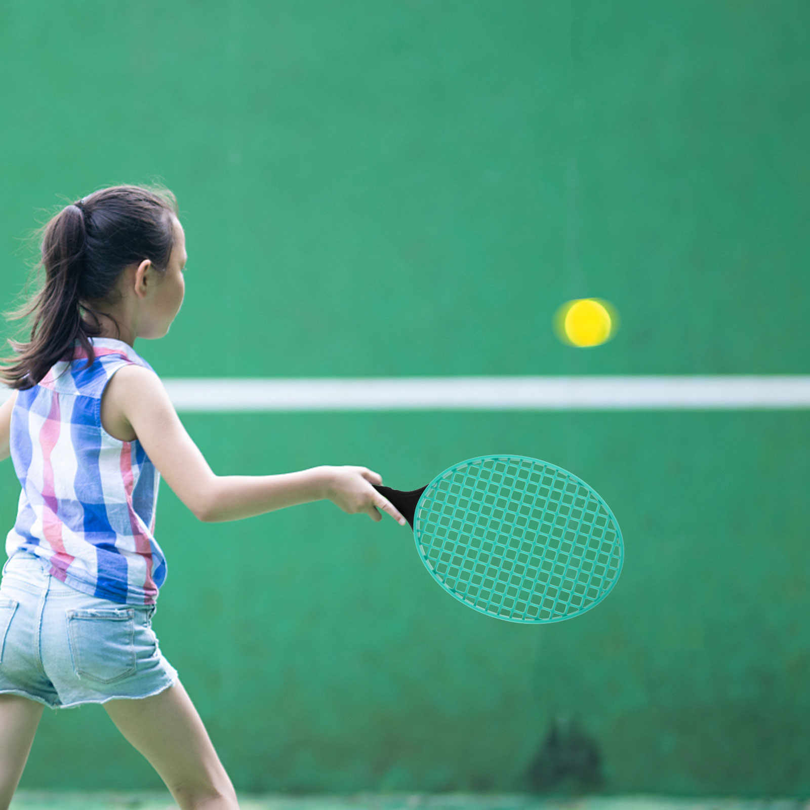 2pcs Children Tennis Racket Li - Outdoor Kid Friendly reseña y precio