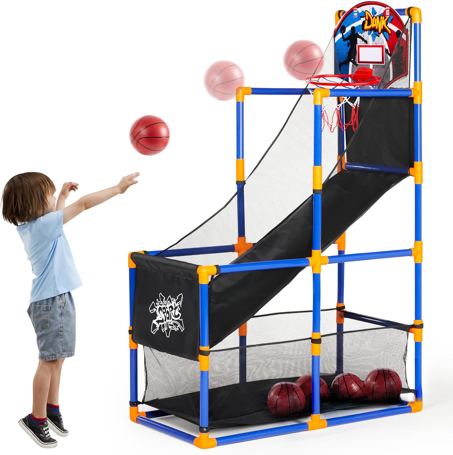 Arcade Basketball Game Set wit - Kids Indoor Outdoor Games reseña y precio