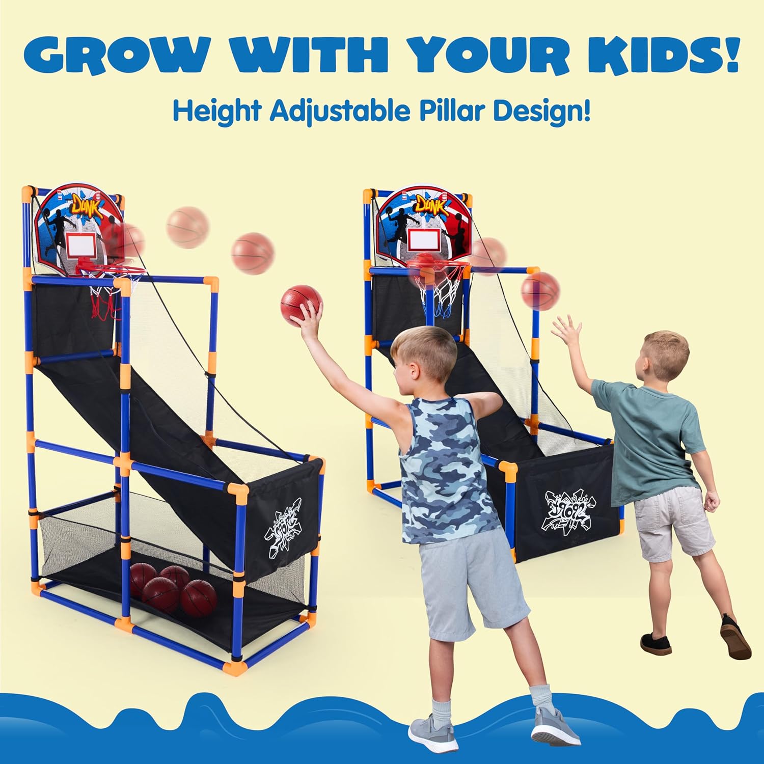 Arcade Basketball Game Set wit - Kids Indoor Outdoor Games reseña y precio