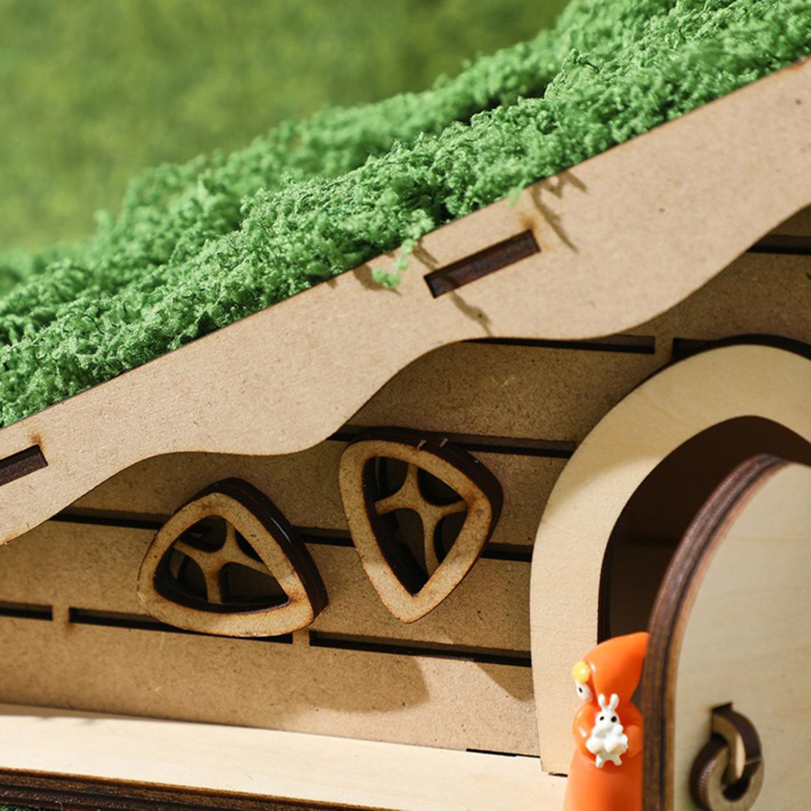 Wooden Fairy House Craft Kit T - Kids Outdoor Doll House reseña y precio