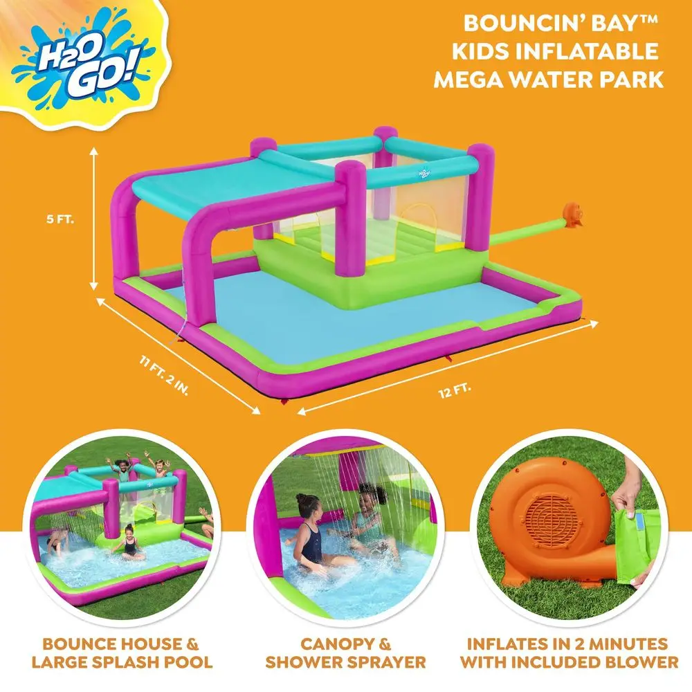 H2OGO Bouncin Bay Kids Inflata - Kids Outdoor Inflatable reseña y precio