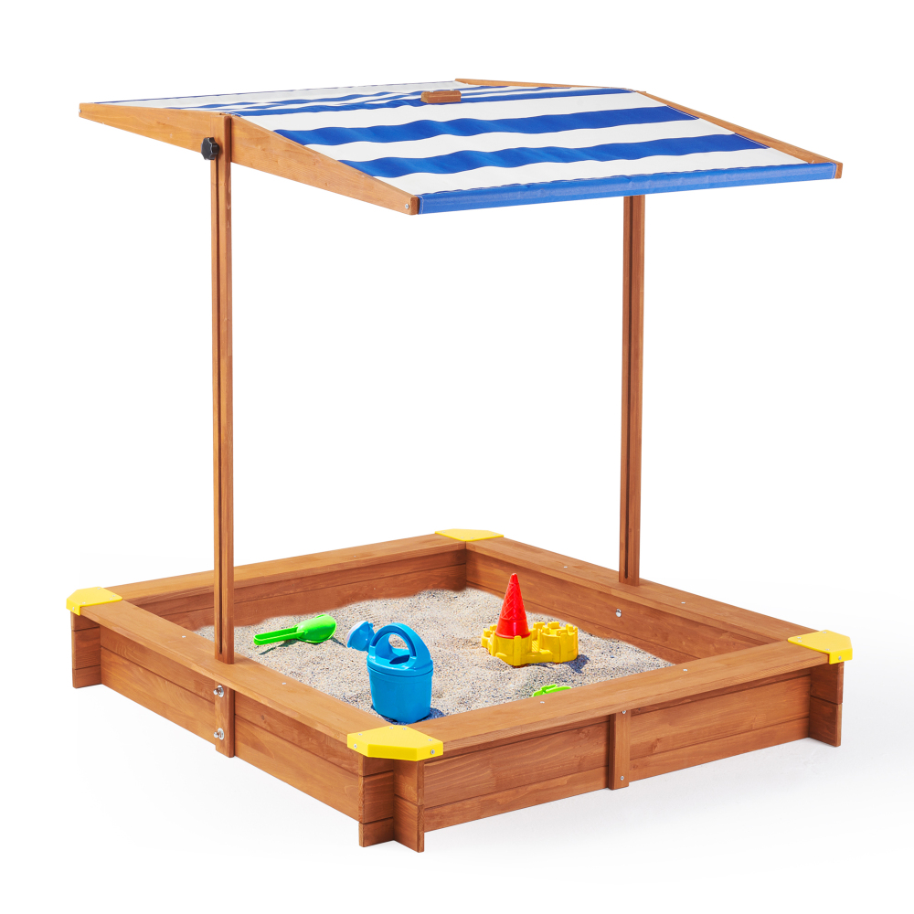 Wooden Kids Picnic Table, Sand - Kids Outdoor Wooden Table reseña y precio