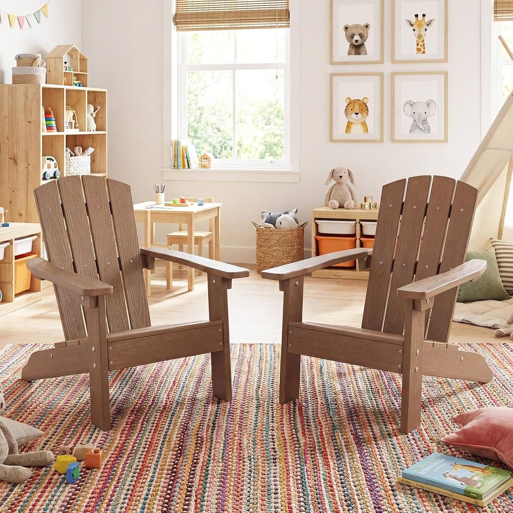 Kids Adirondack Chair, All-Wea - Kids Outdoor Lawn Chair reseña y precio