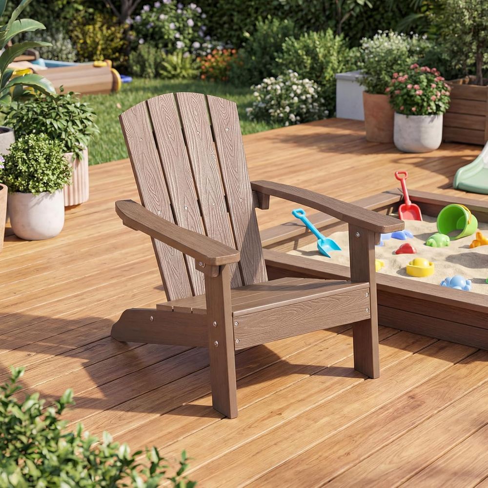 Kids Adirondack Chair, All-Wea - Kids Outdoor Lawn Chair reseña y precio