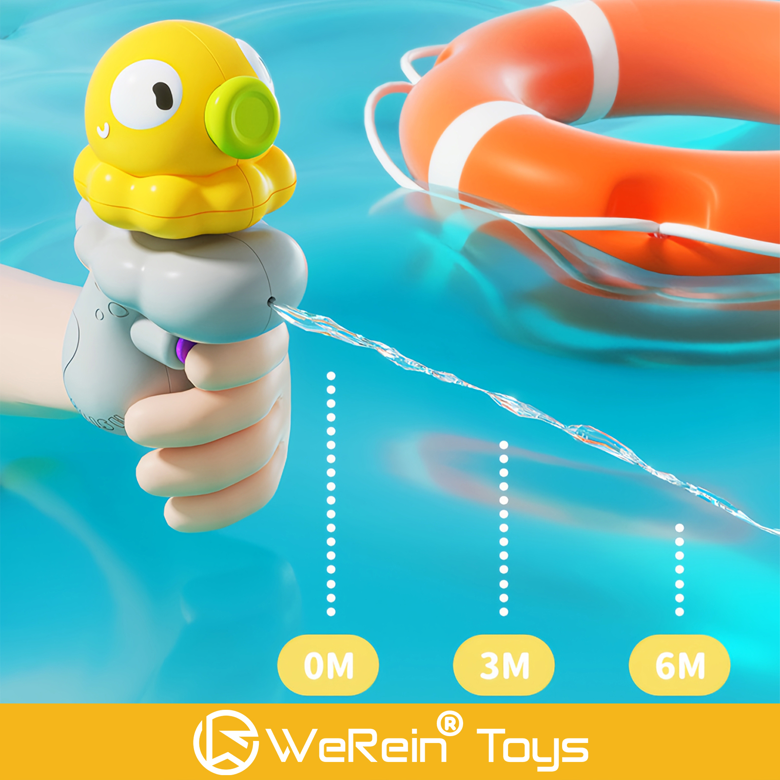 Mini Water Gun Toy Ocean Anima - Kids Outdoor Water Sprinkler reseña y precio
