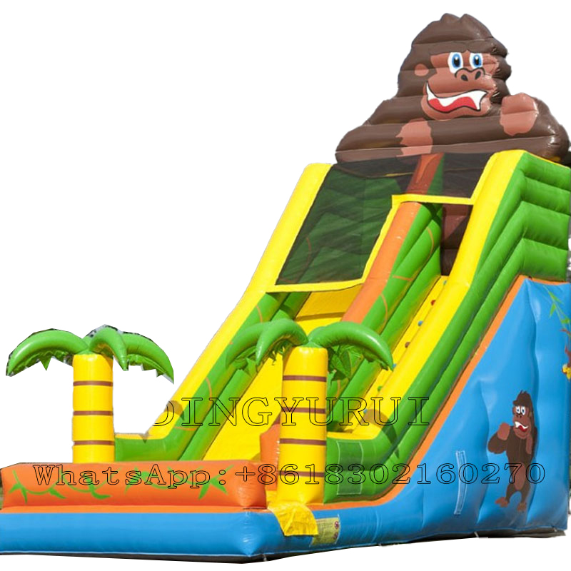 Inflatable Slide Large Outdoor - Outdoor Kid Friendly reseña y precio