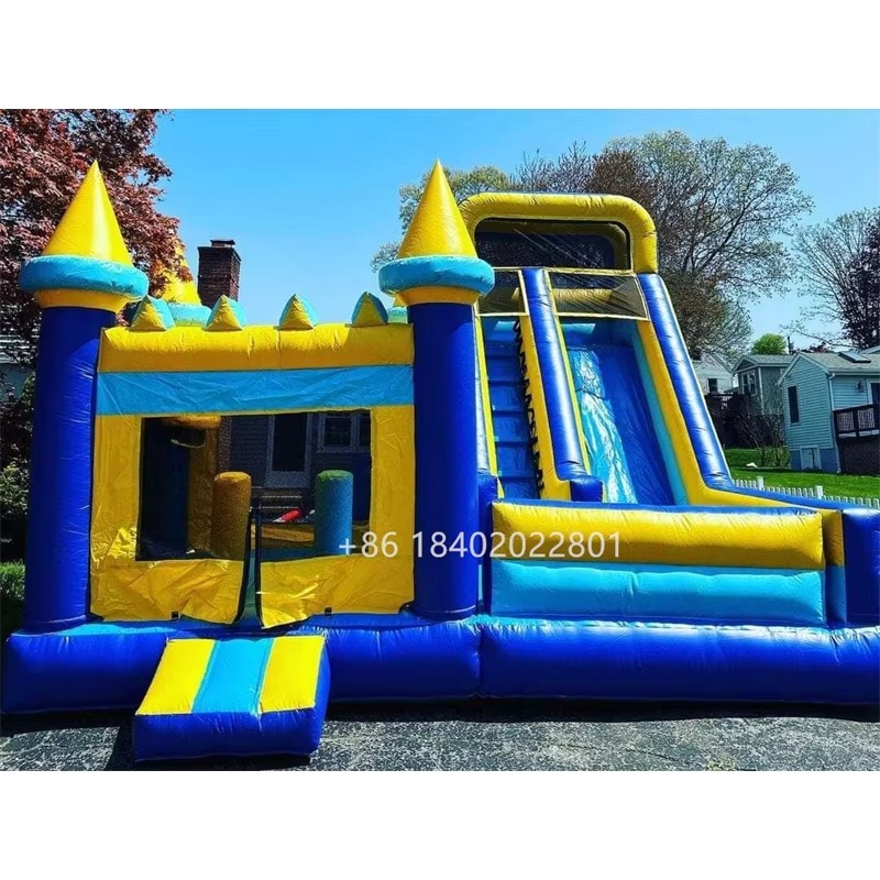 Inflatable Slides Combo Outdoo - Kids Outdoor Jumping Castle reseña y precio