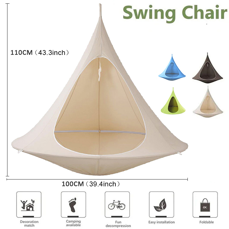 Outdoor Waterproof hammock Dou - Kids Outdoor Lawn Chair reseña y precio