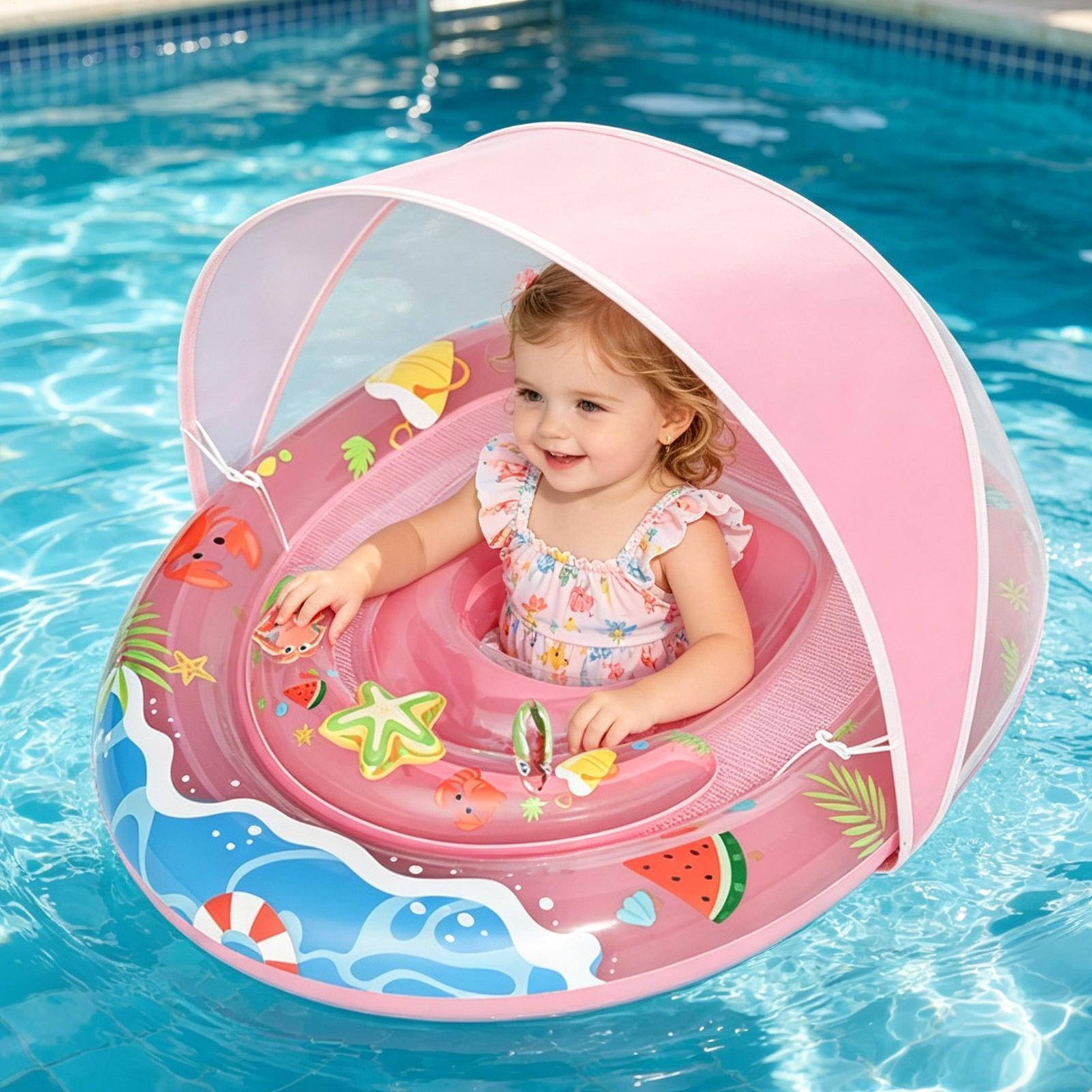 Inflatable Swim Ring Anti Tip  - Kids Outdoor Youtube reseña y precio