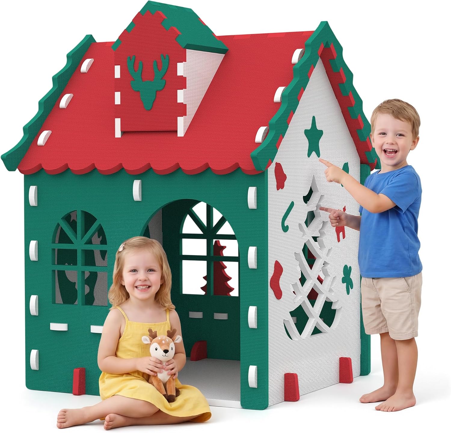 Kids Playhouse Kitchen Theme,  - Kids Outdoor House With Kitchen reseña y precio