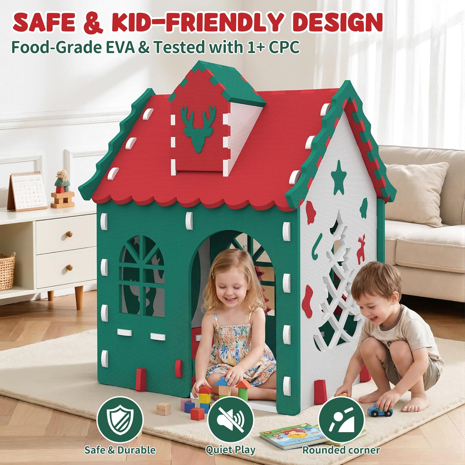 Kids Playhouse Kitchen Theme,  - Kids Outdoor House With Kitchen reseña y precio