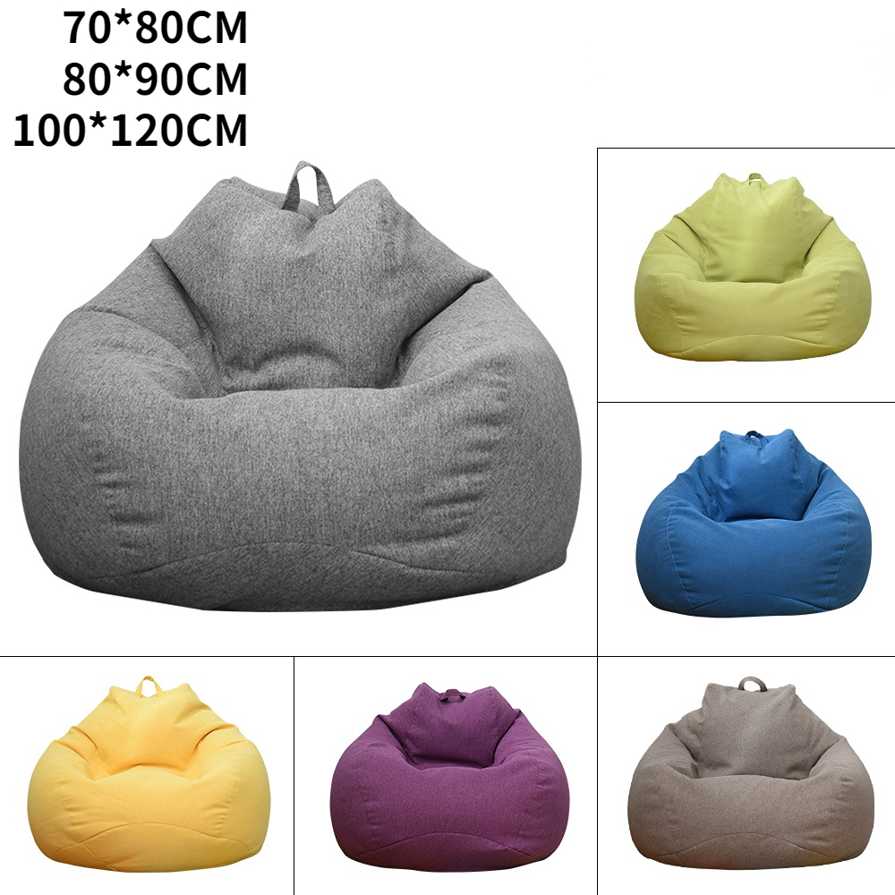 Large Bean Bag Chair Sofa Cove - Kids Outdoor Lounge Chair With Umbrella reseña y precio