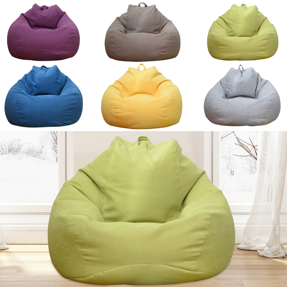 Large Bean Bag Chair Sofa Cove - Kids Outdoor Lounge Chair With Umbrella reseña y precio