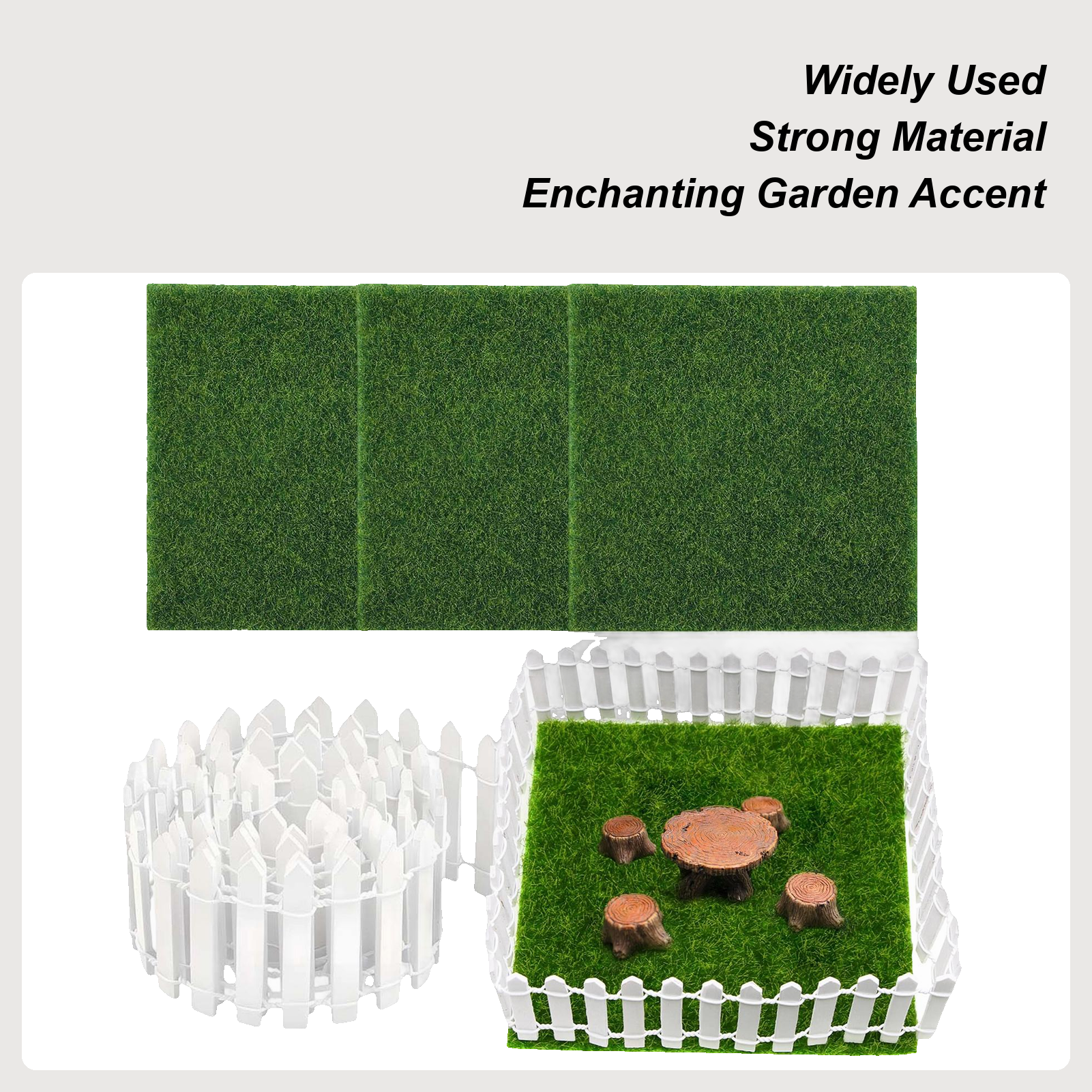 Mini Fence 35 Inch Toy Fence W - Kids Outdoor Fence reseña y precio