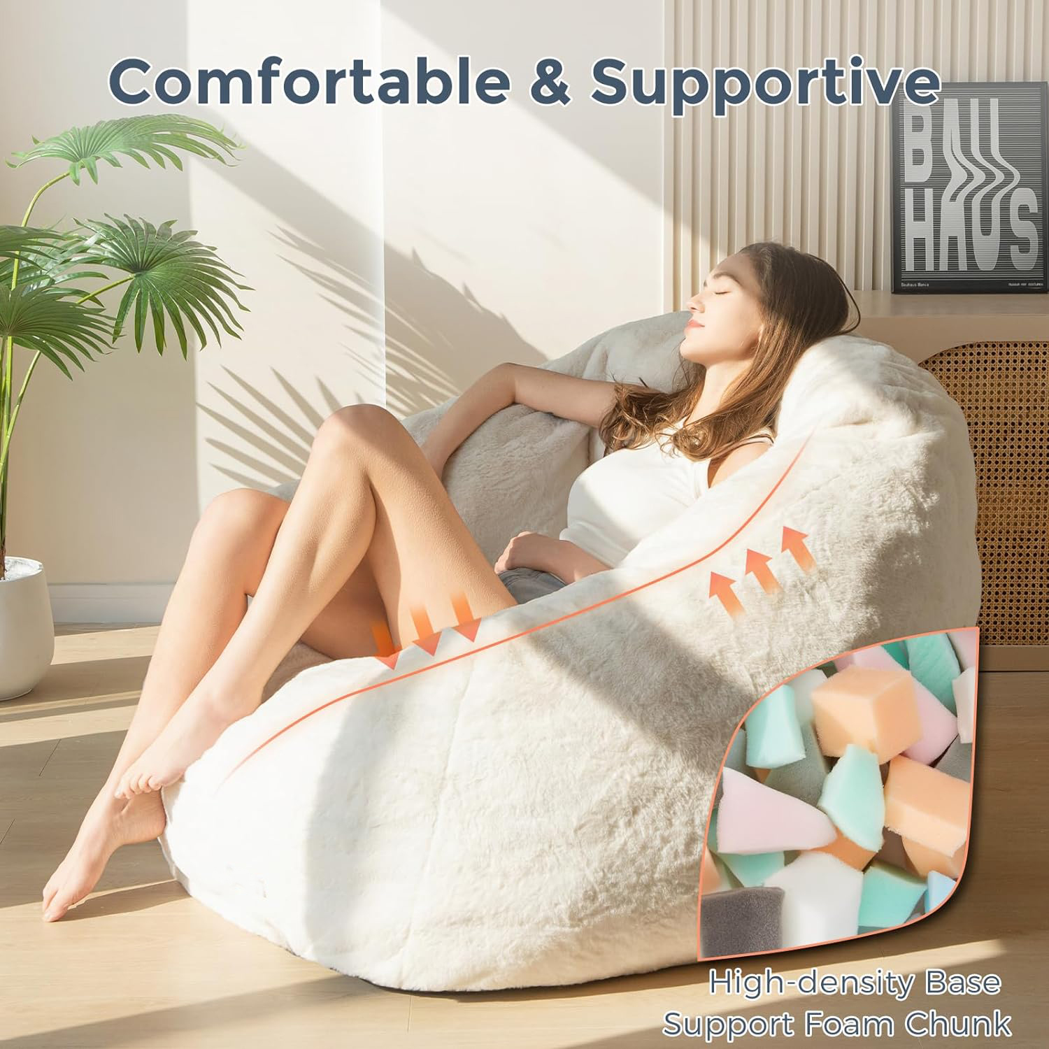 Custom Modern Style Oversized  - Kids Outdoor Bean Bag Chair reseña y precio