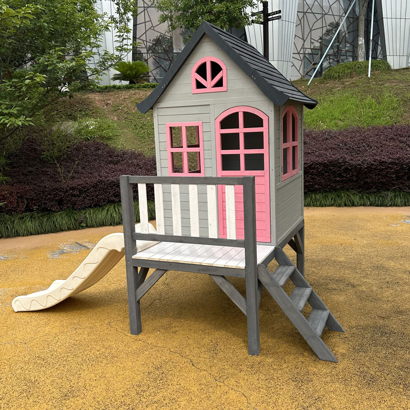 Kids log house, tree , outdoor - Kids Outdoor Doll House reseña y precio