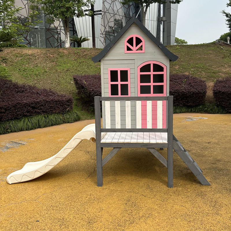 Kids log house, tree , outdoor - Kids Outdoor Doll House reseña y precio