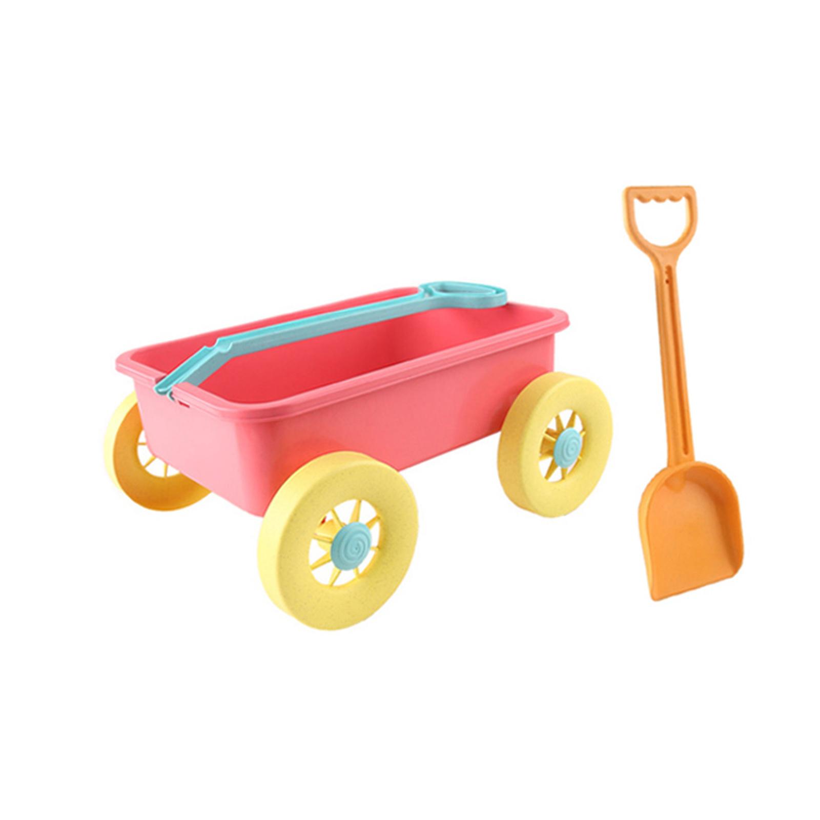 Pretend Play Wagon Toy Garden  - Kids Indoor Outdoor Games reseña y precio