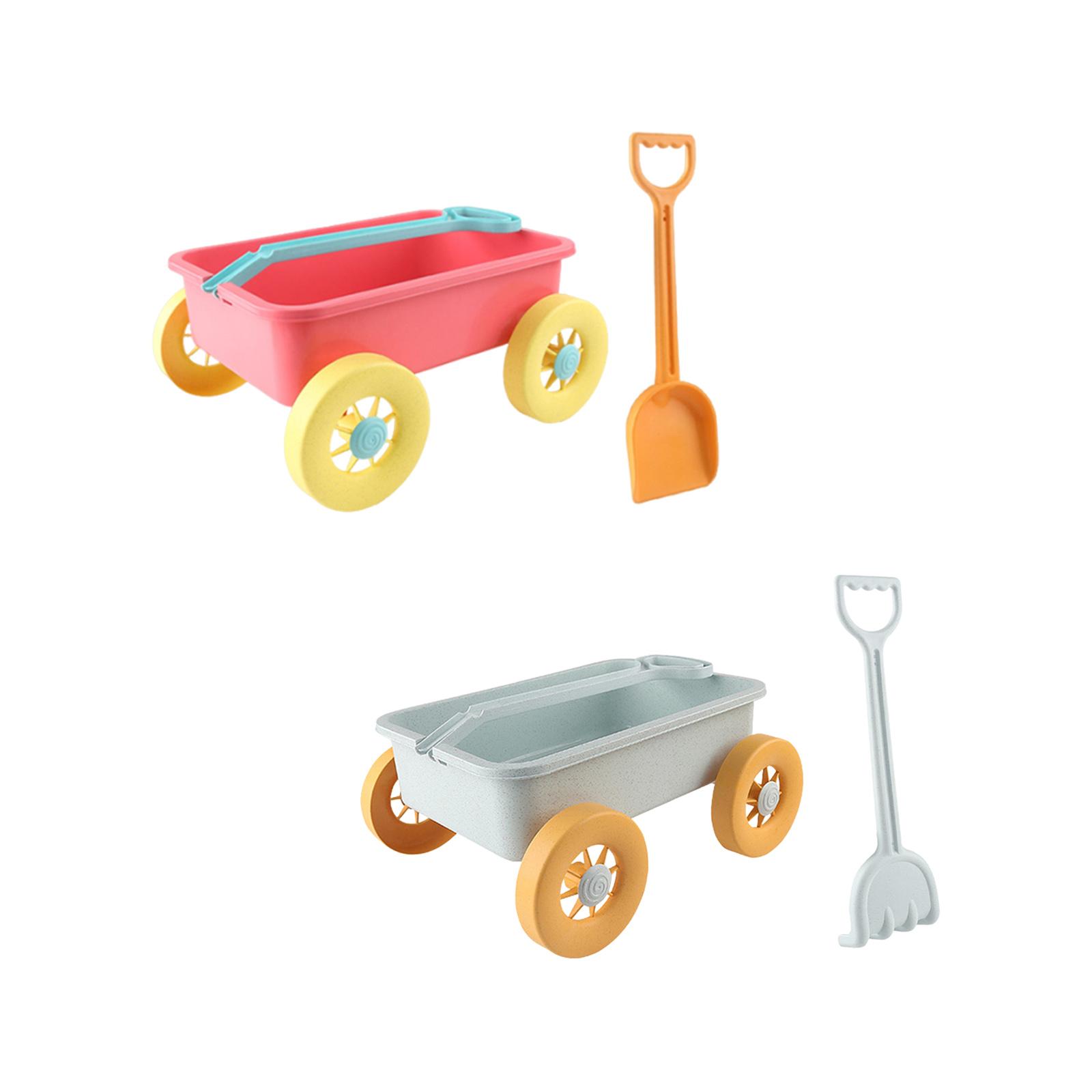 Pretend Play Wagon Toy Garden  - Kids Indoor Outdoor Games reseña y precio