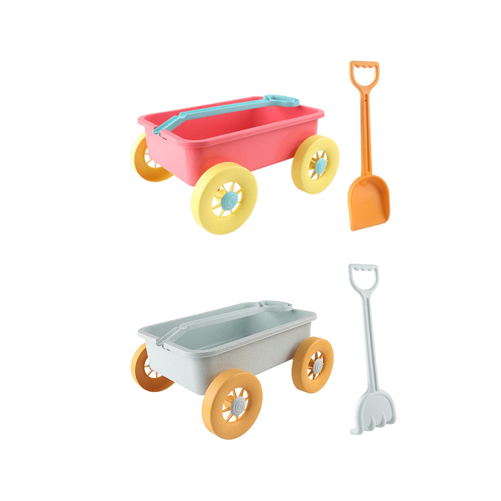 Pretend Play Wagon Toy Garden  - Kids Indoor Outdoor Games reseña y precio