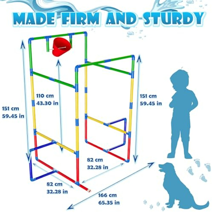 Outdoor backyard water park sp - Kids Outdoor Water Sprinkler reseña y precio