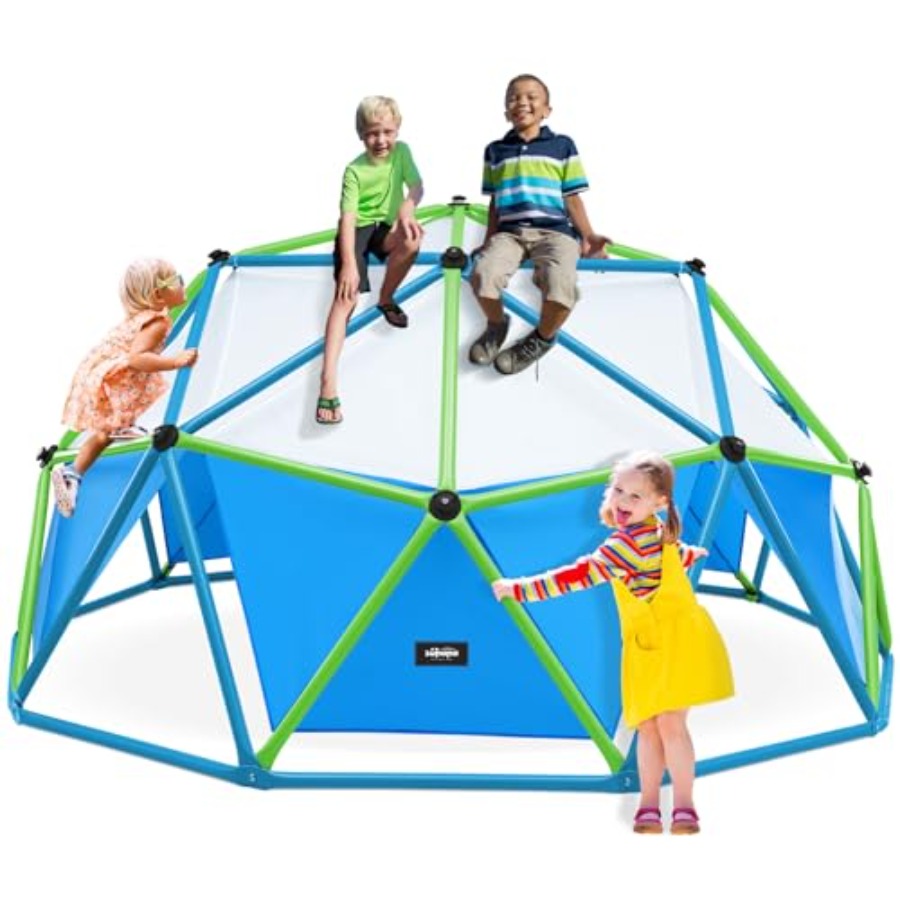 Outdoor Geometric Dome Climber - Kids Outdoor Wooden Climbing Frame reseña y precio