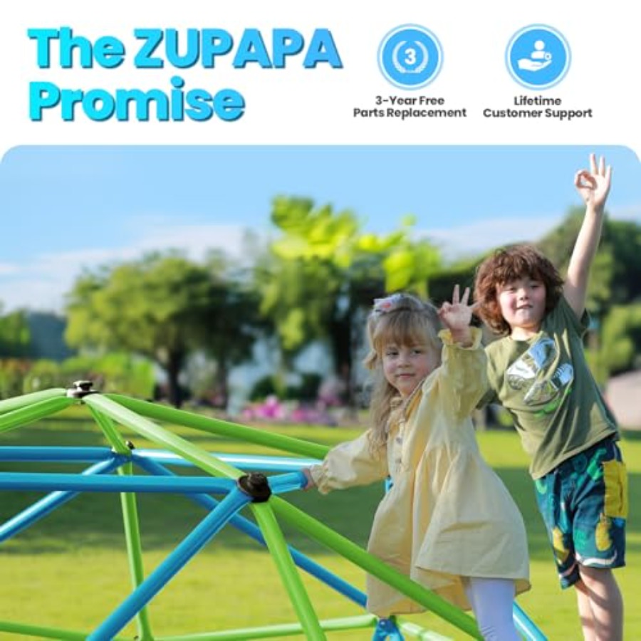 Outdoor Geometric Dome Climber - Kids Outdoor Wooden Climbing Frame reseña y precio