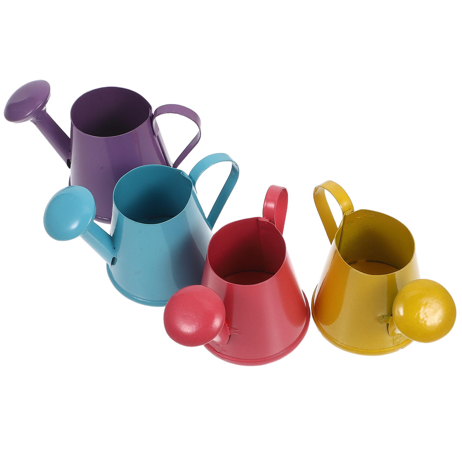 4Pcs Mini Metal Watering Can C - Kids Outdoor Garden reseña y precio
