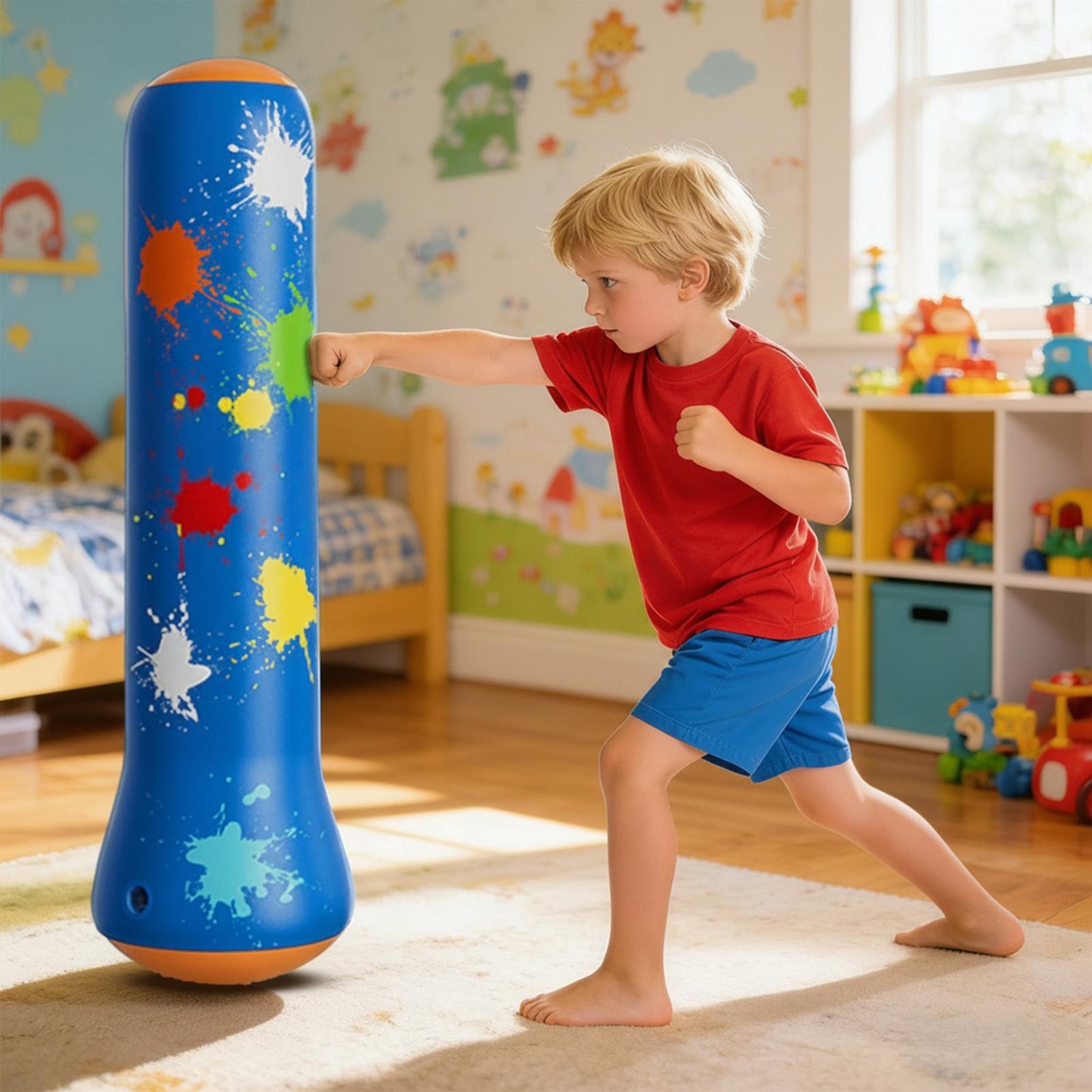 Punching Bag For Kids Inflatab - Kids Outdoor Inflatable reseña y precio