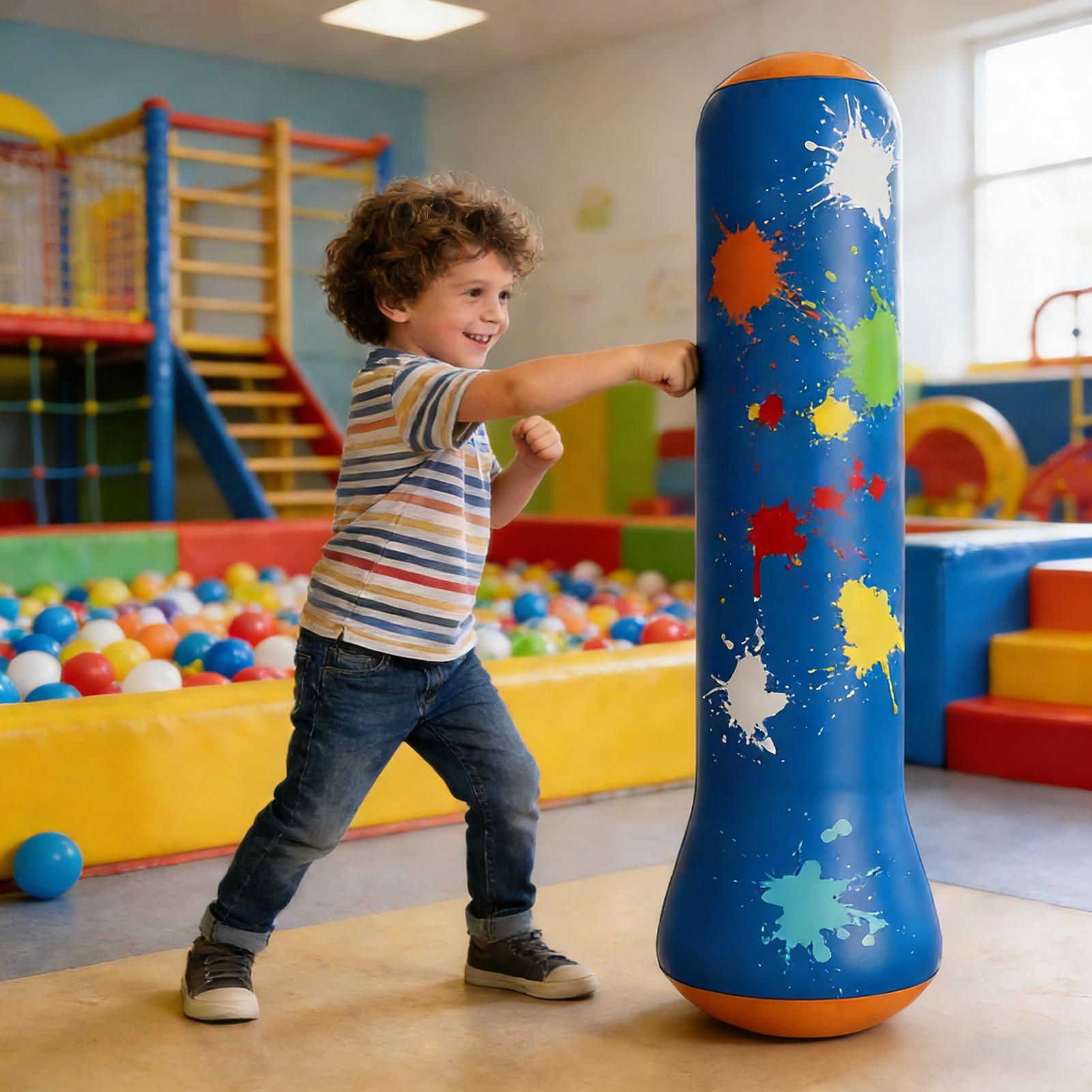Punching Bag For Kids Inflatab - Kids Outdoor Inflatable reseña y precio