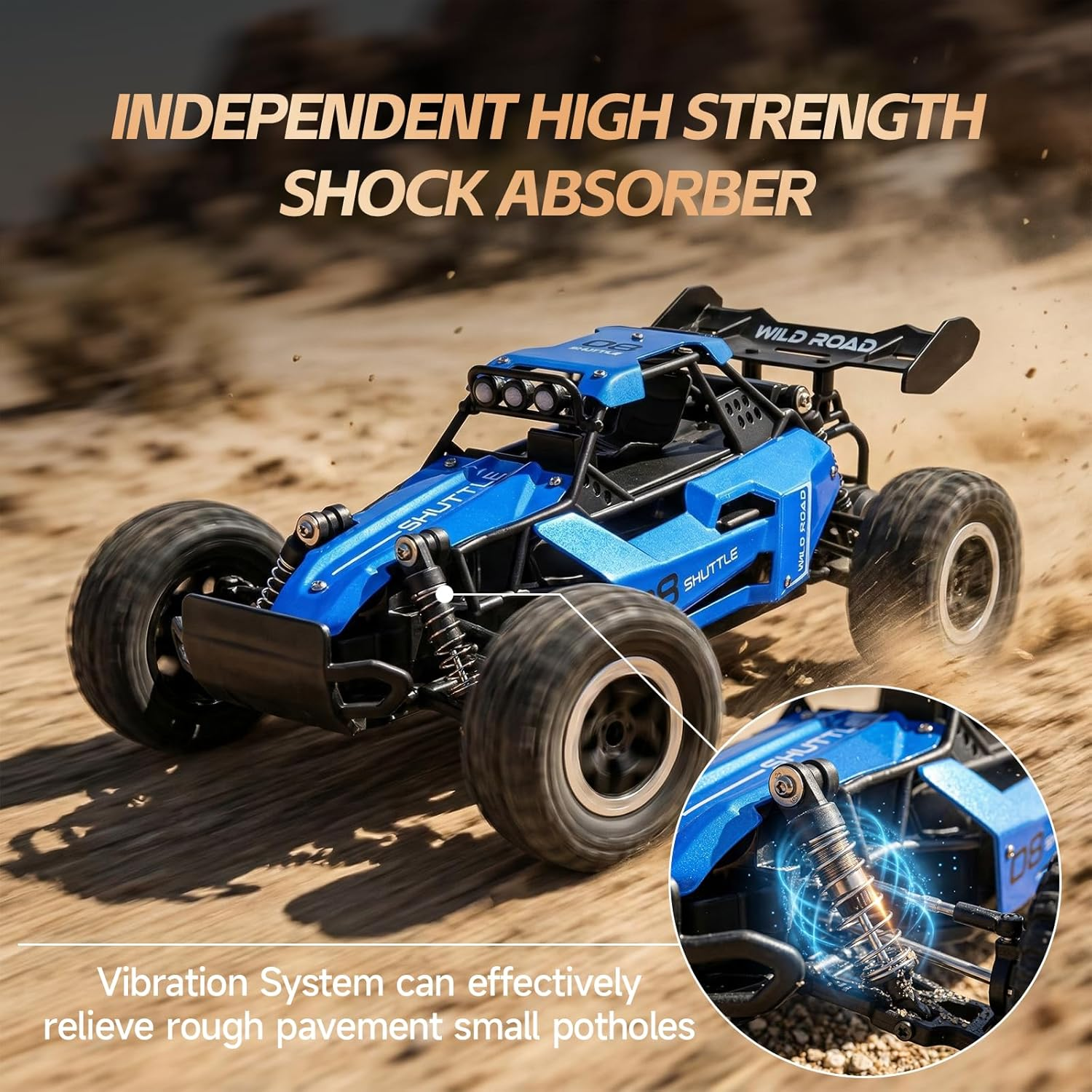 RC Monster Truck 1:16 Scale Re - Outdoor Kid Friendly reseña y precio
