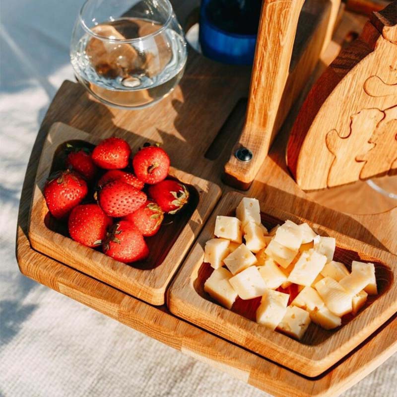 Wooden Folding Picnic Table Wi - Kids Outdoor Wooden Table reseña y precio
