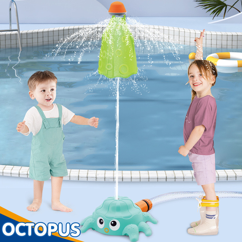 Octopus Rocket Launcher Toys S - Kids Outdoor Water Sprinkler reseña y precio