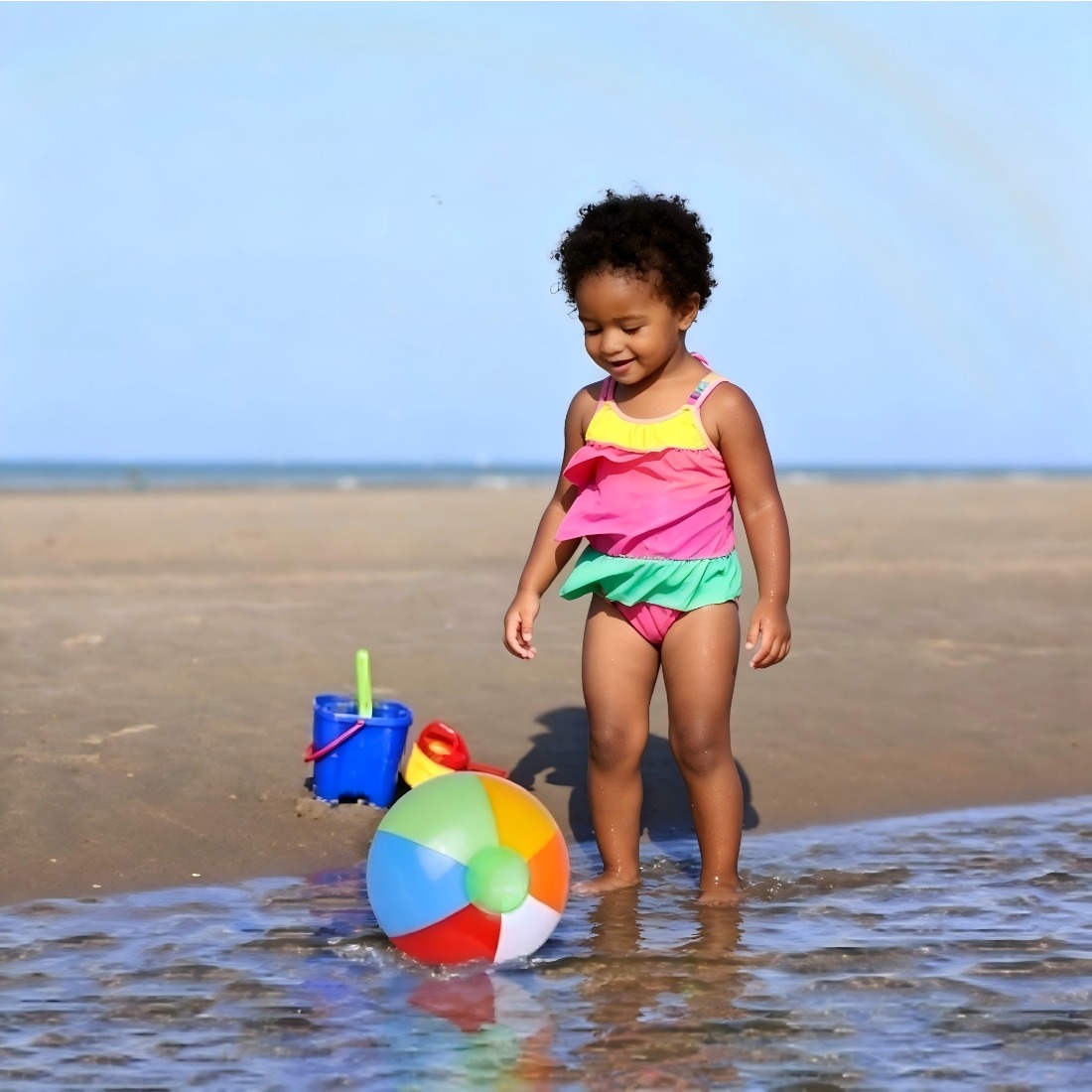 5 Pack Bulk Rainbow Inflatable - Kids Outdoor Decor reseña y precio