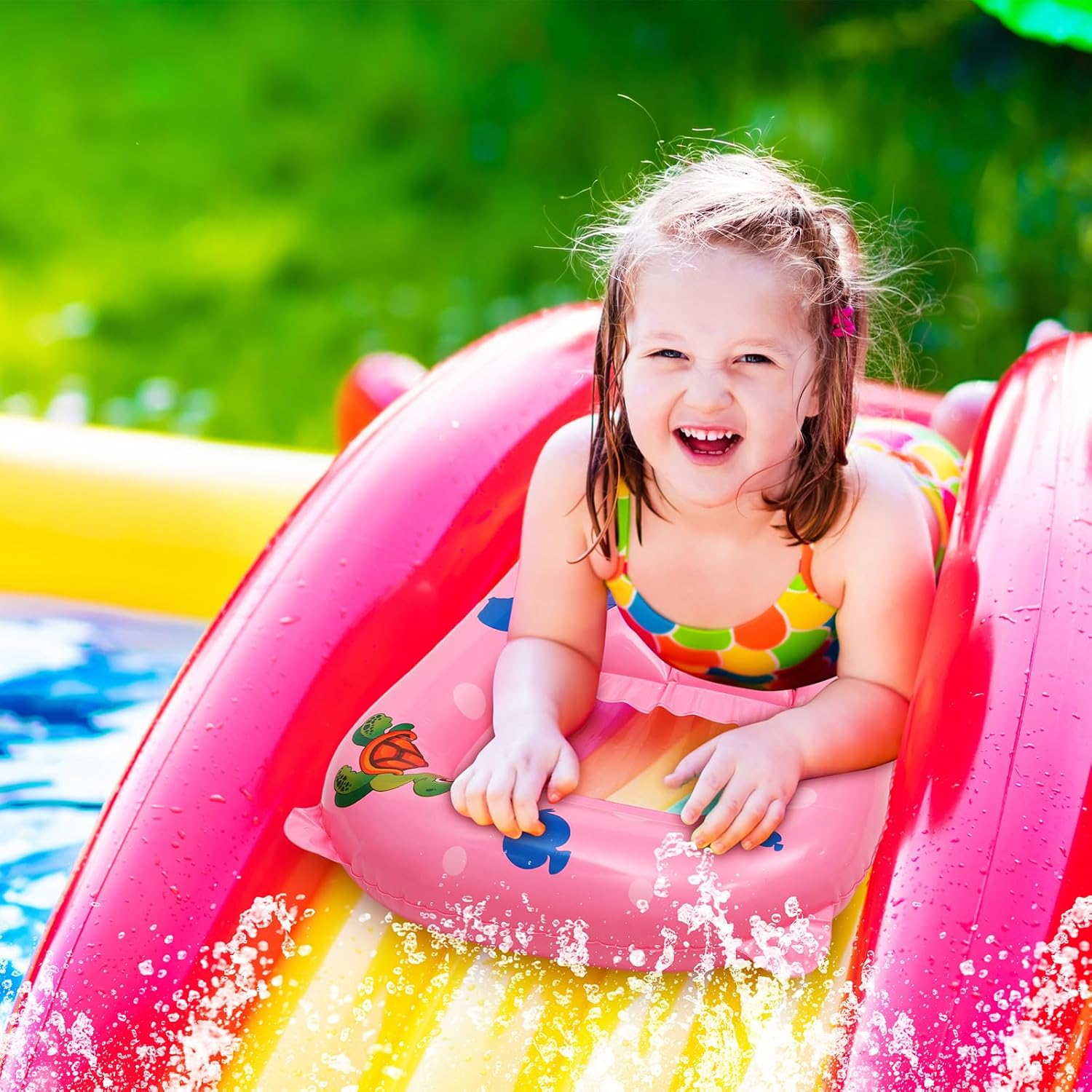 Water Floating Ring Inflatable - Kids Outdoor Youtube reseña y precio