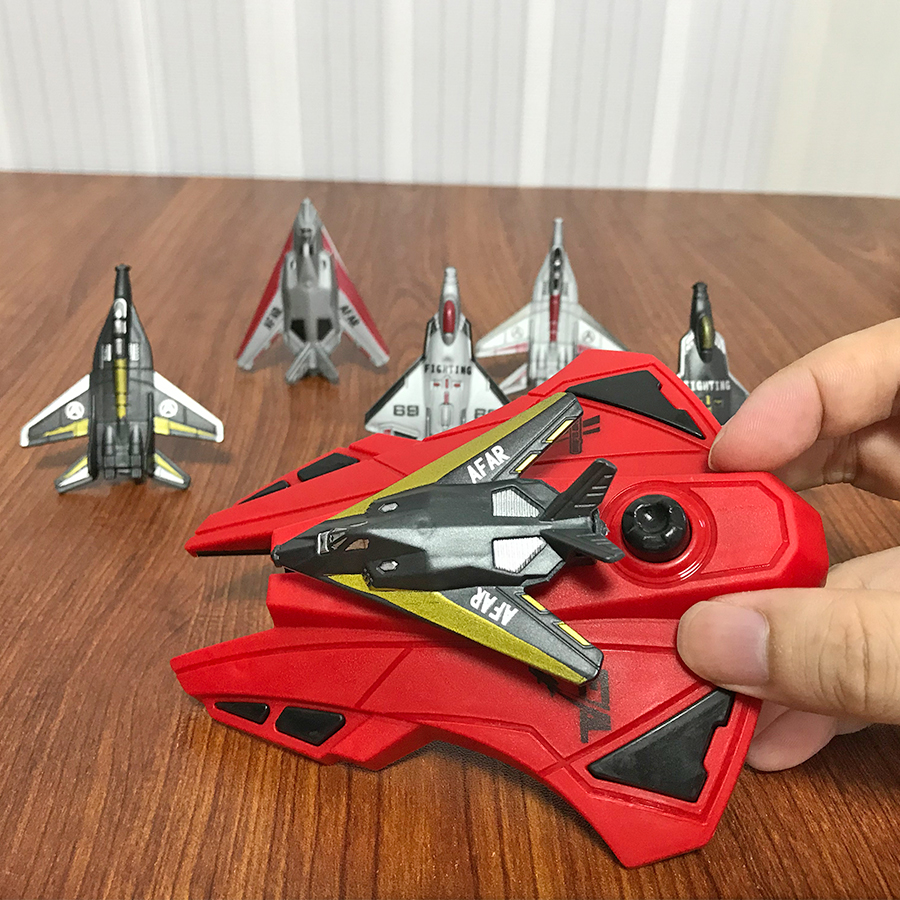 6pcs Fighter Plane Red Launche - Kids Outdoor Adventure reseña y precio
