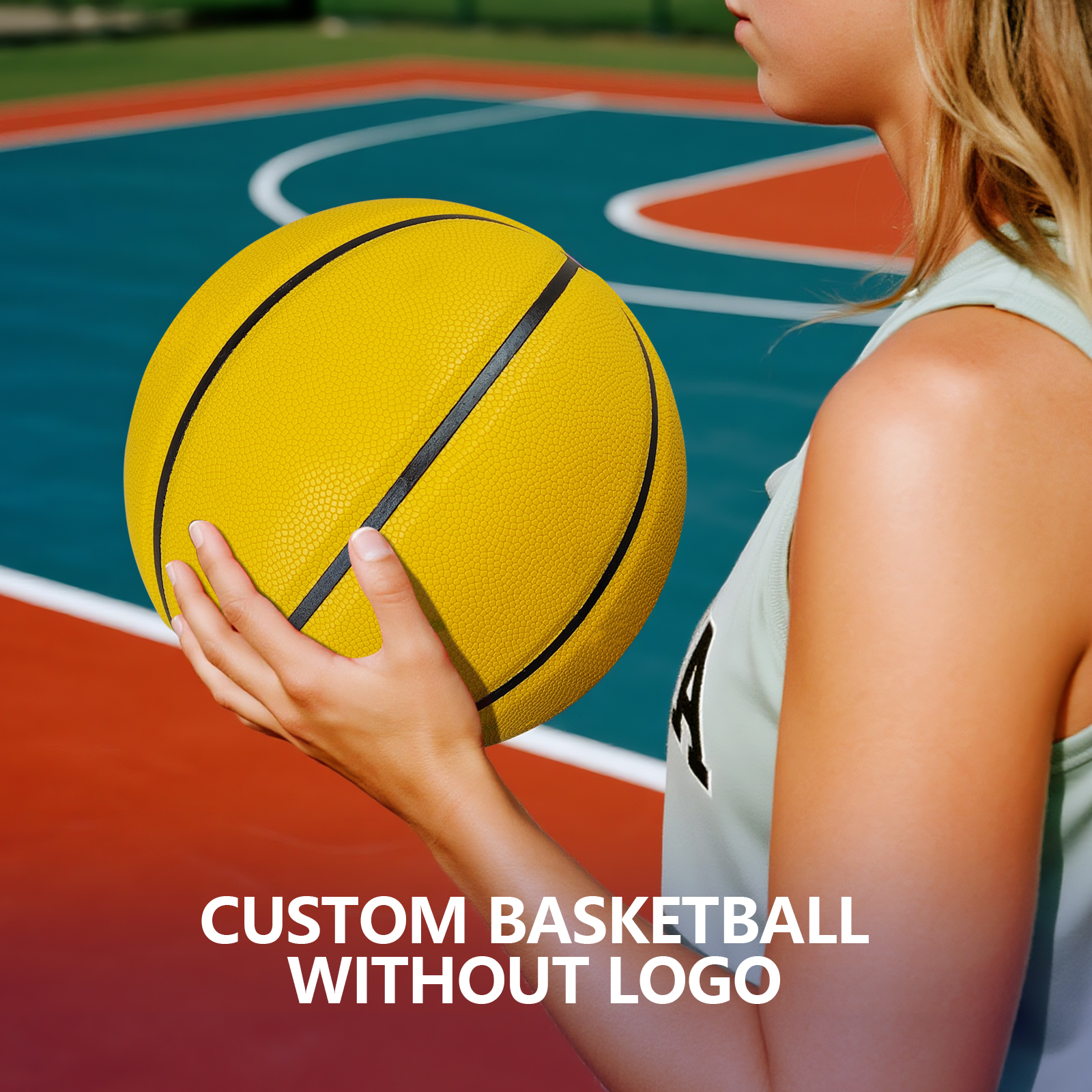 Customized No Logo Basketball  - Kids Indoor Outdoor Games reseña y precio