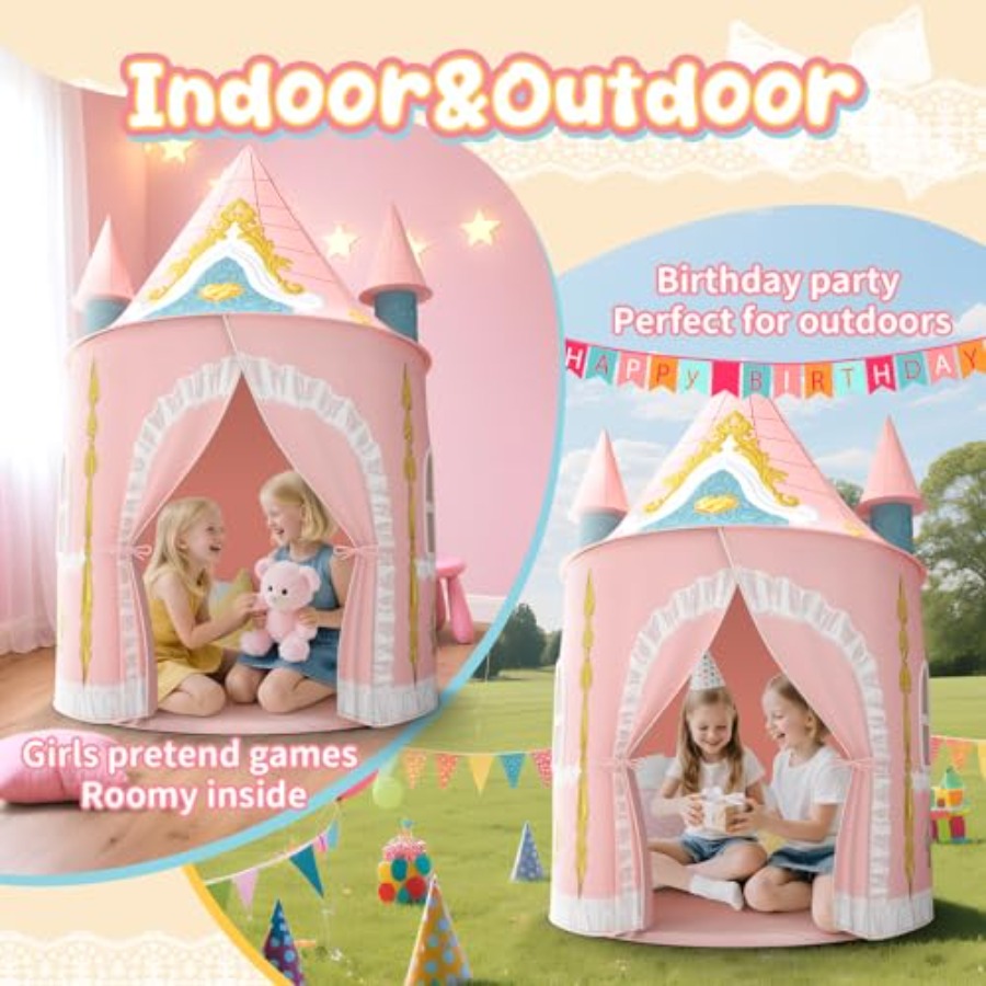 Indoor/outdoor kids play tent  - Kids Outdoor Fence reseña y precio