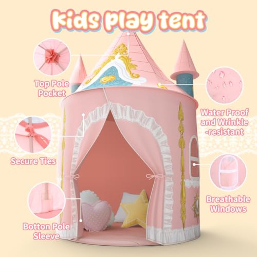 Indoor/outdoor kids play tent  - Kids Outdoor Fence reseña y precio