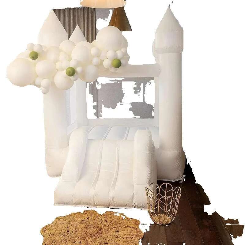 Mini Oxford White Bounce Iatab - Kids Outdoor Jumping Castle reseña y precio