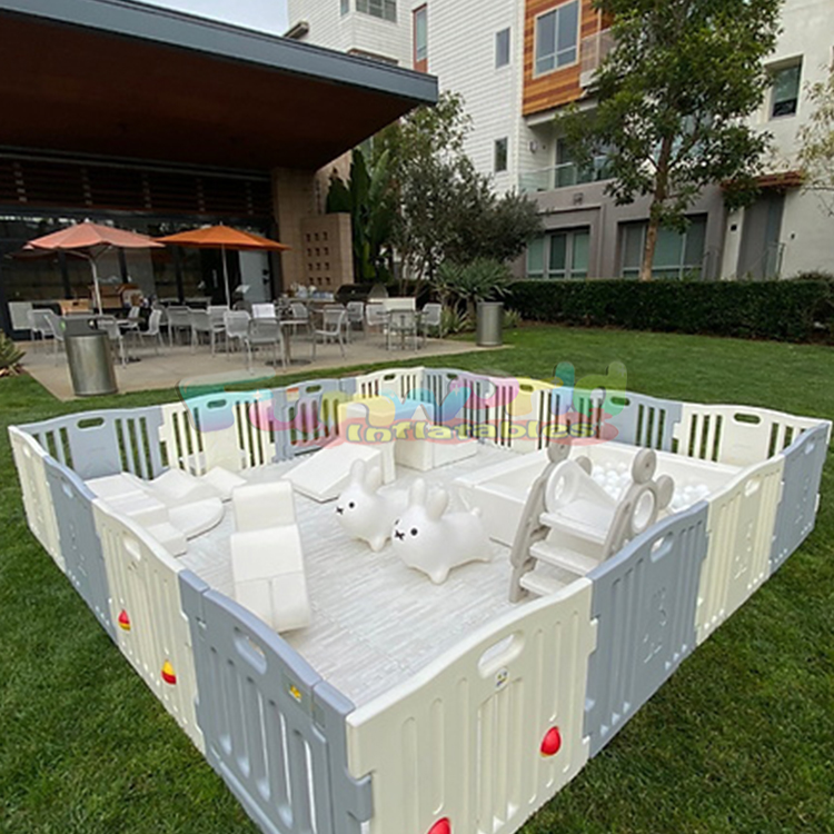 Baby PlaypeIndoor/Outdoor Soft - Kids Outdoor Fence reseña y precio