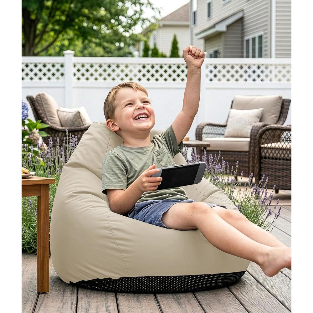 Outdoor Kids Bean Bag Chair -  - Kids Outdoor Bean Bag Chair reseña y precio