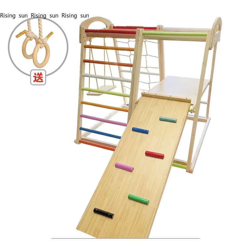 Wooden Climbing Frame Indoor P - Kids Outdoor Wooden Climbing Frame reseña y precio