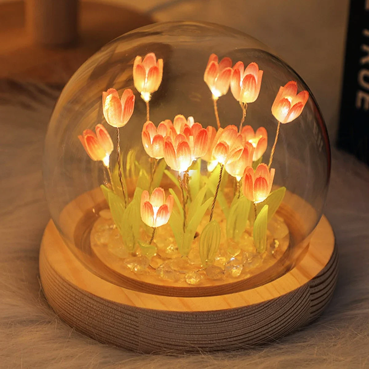 LED DIY Handmade Mini Tulip Ni - Kids Outdoor Movie Night reseña y precio